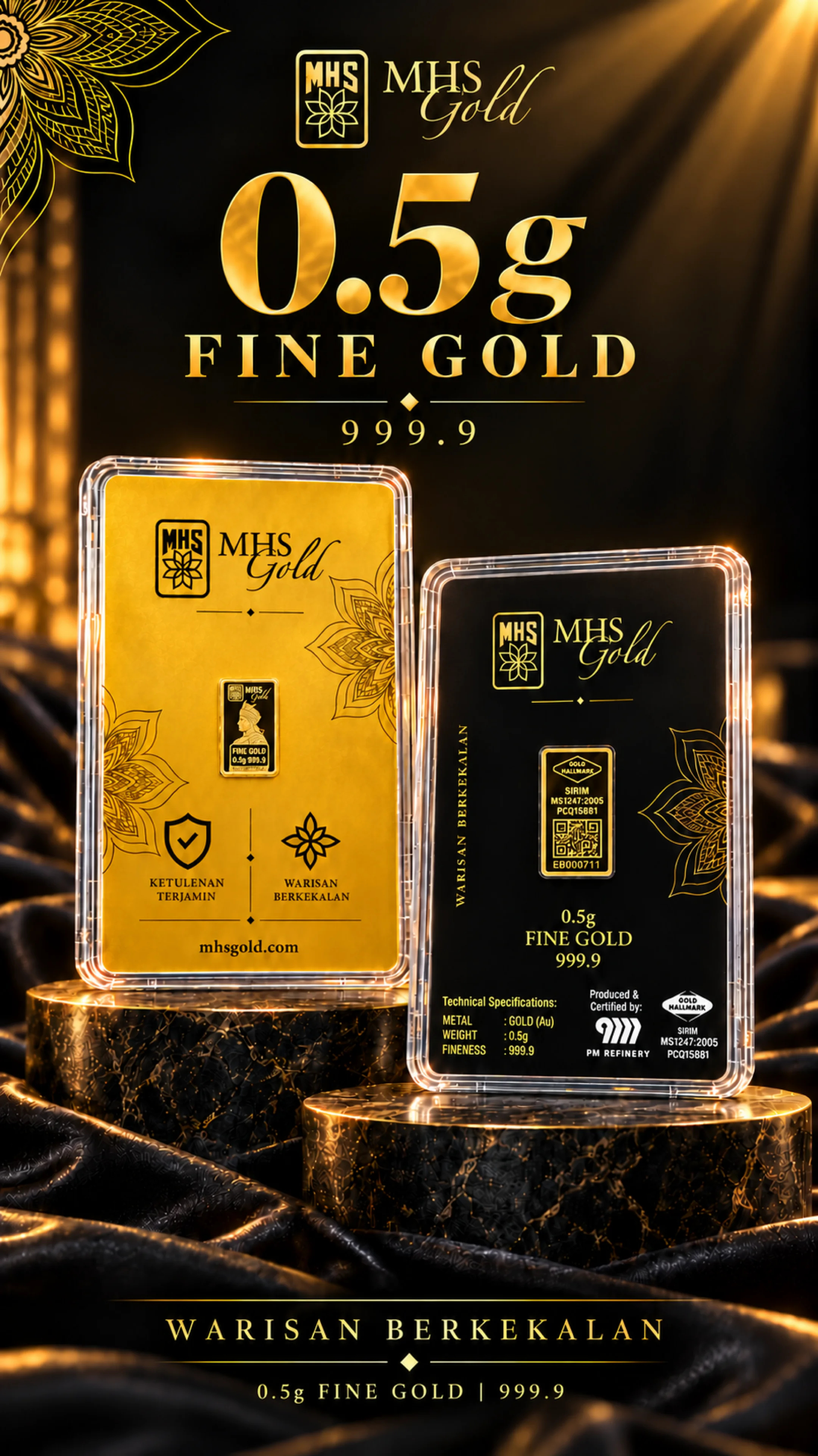Goldbar 0.5g [NEW !]